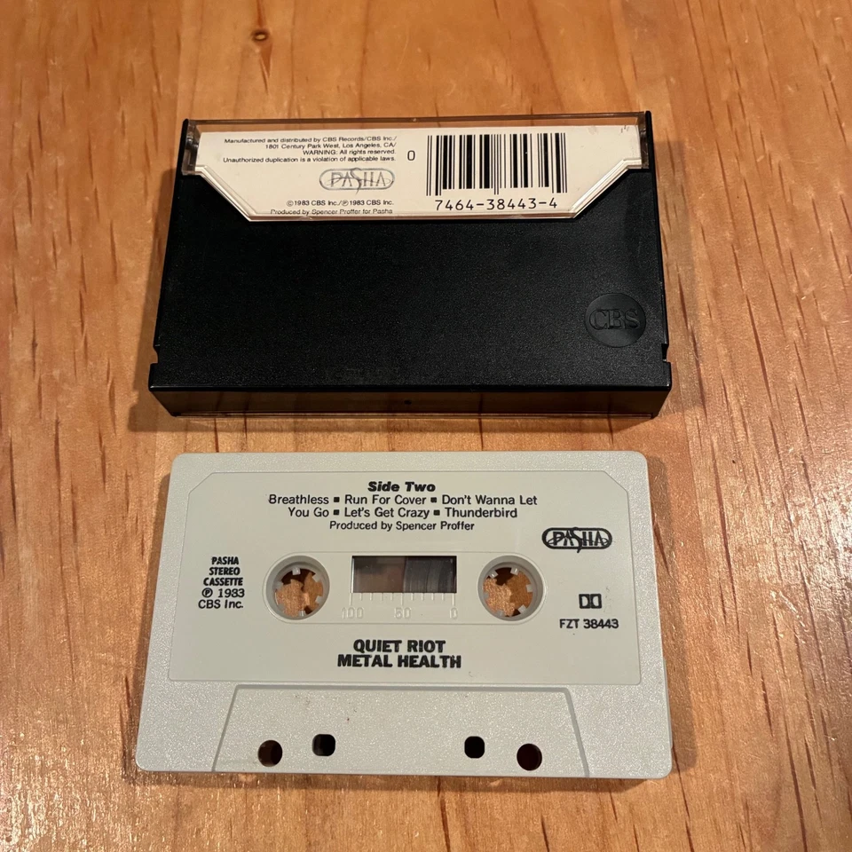 Quiet Riot - Metal Health CASSETTE TAPE 1st US issue twisted sister ratt slade - Image 2 of 3