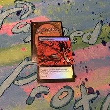 Lightning Greaves Extended Art Foil Mtg Play Test Card Shadow