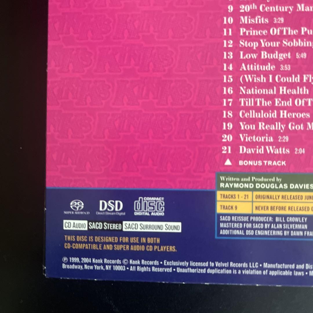 The Kinks Sacd One For Road | eBay
