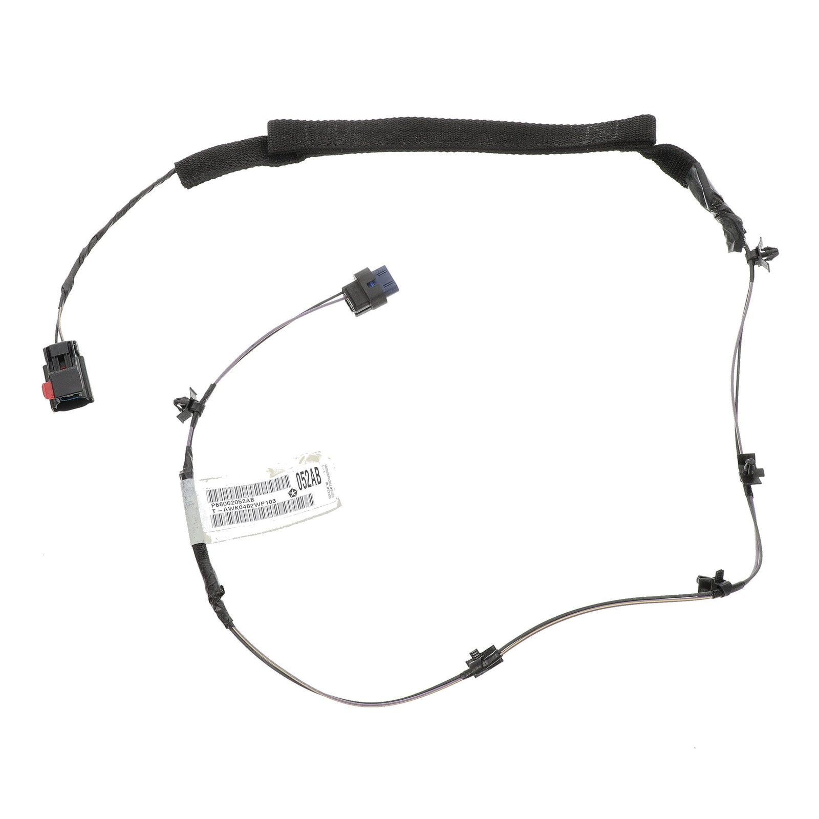 Arnés de cableado de puerta trasera derecha para Jeep Wrangler 2011 (N/P 68062052AB)
