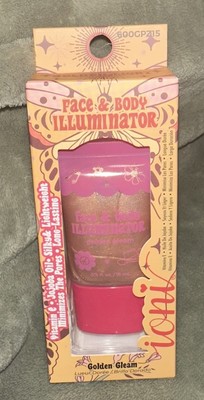 Ioni GLAMPALOOZA Face & Body Illuminator-Golden Gleam. Long Lasting