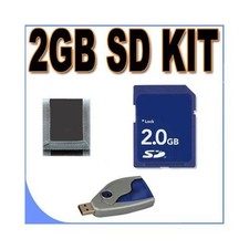2GB SD Micro SD With SD Adapter Secure Digital Memory Card  USB SD Card...