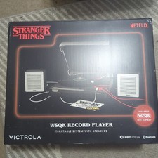 Victrola Stranger Things Vinyl Record Player  All Additives Near Mint 