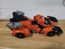 Vtech Switch And Go Dinos T-Rex Race Car Orange Lights Sound FX Phrases Works