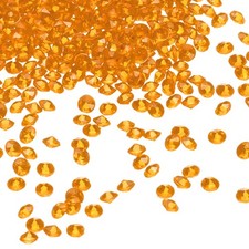 10000Pcs Table Scatter Confetti Crystals Acrylic Diamonds Rhinestones(Gold, 3mm)