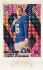 2025 Panini Mosaic Jaxson Dart Rookie Variation Pink Camo Prizm #288 Giants RC