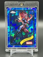 2025 Topps Chrome Sapphire Marvel #81 Jackpot