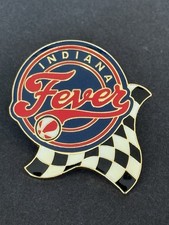 WNBA Indiana Fever Lapel Pin - Enamel Metal Team Logo - Basketball Collectible