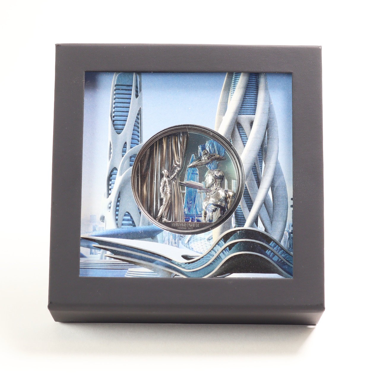 2022 Palau $10 Daydreamer - Future UHR Colorized 2 oz .999 Silver Coin in OGP