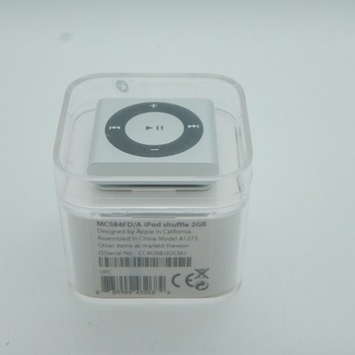 Apple iPod shuffle 4. Gen. Silber 2GB MC584FD/A A1373 - MP3 Player - NEU OVP