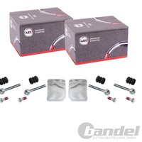 2X A.B.S. FÜHRUNGSHÜLSEN-SATZ Bremssattel Hinten Vorne Passend FüR Alfa 145 146