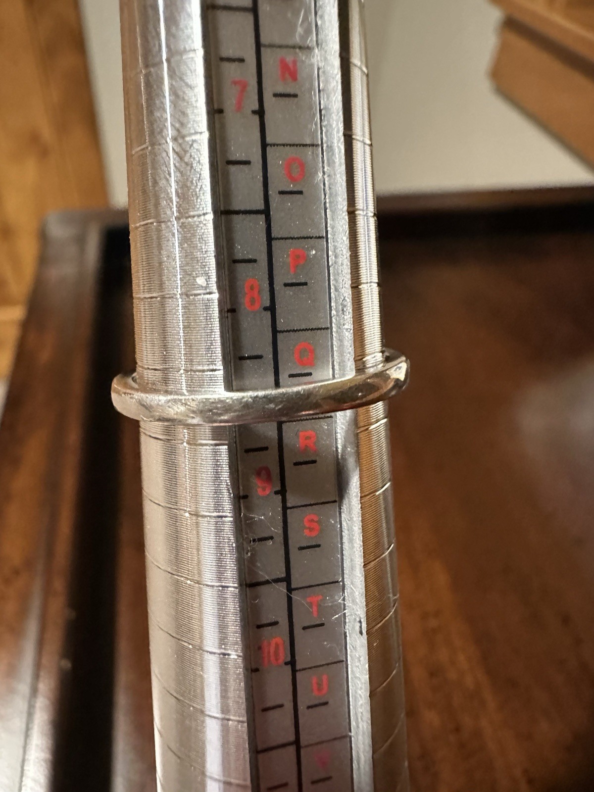 Bradford Exchange Simulated Ruby Ring Sterling Si… - image 5