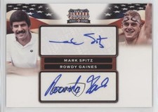 2012 Americana Heroes & Legends USA Dual Signatures 23/49 Mark Spitz #9 Auto 1u6