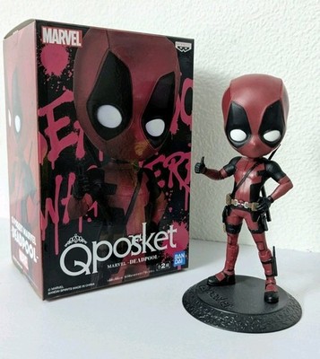 QPosket Deadpool Marvel Figur Banpresto Selten Q Posket