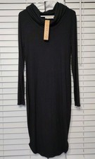 Standard Peoples Project Size Large collared knit black dress Knit Long Sleeve