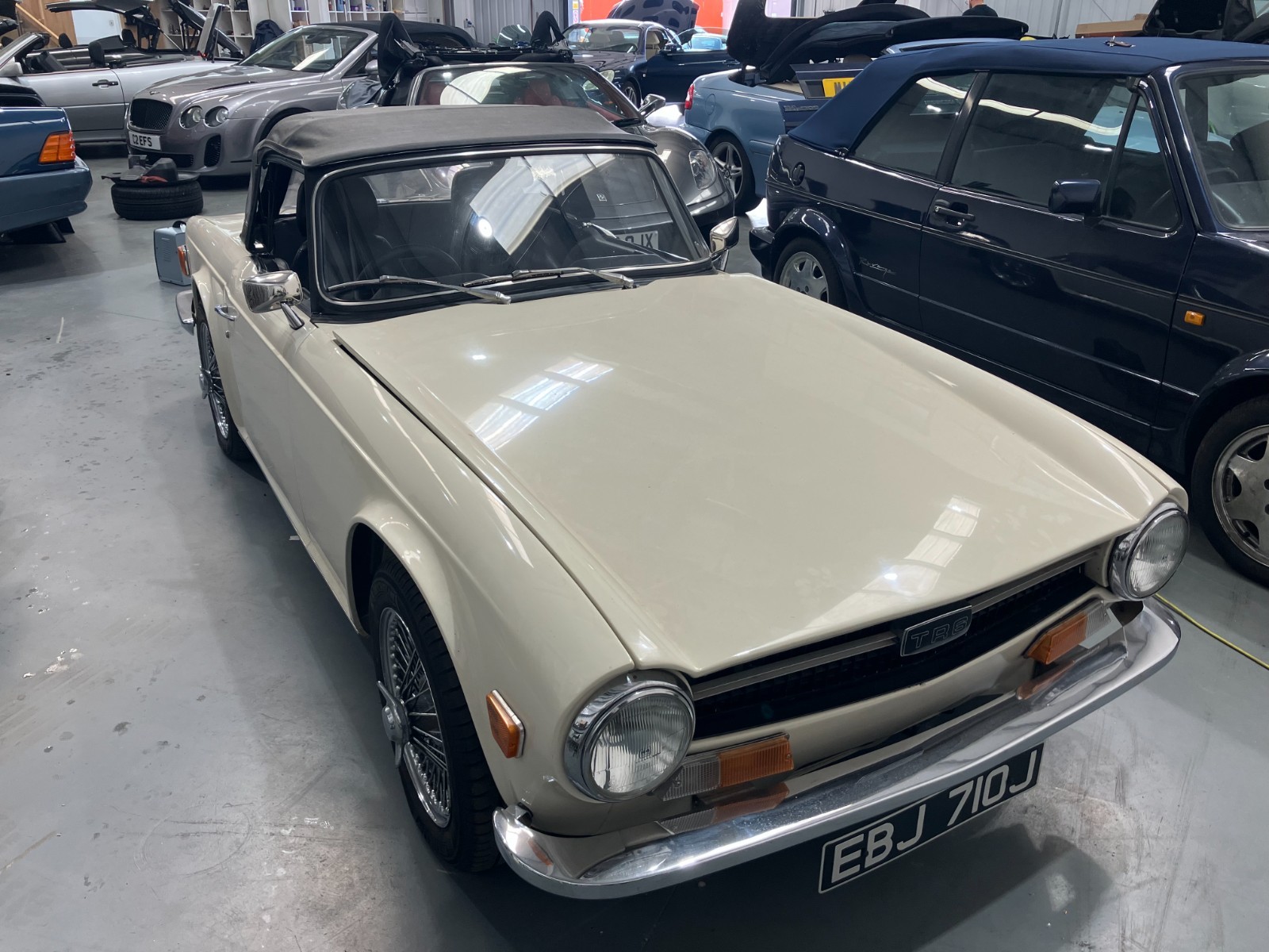 1970 Triumph Tr6 25 Petrol Injection Full Body Chassis And Wiring Refurb