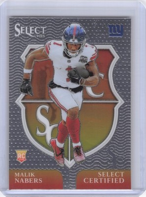 2024 Panini Select #6 Malik Nabers Select Certified Rookies