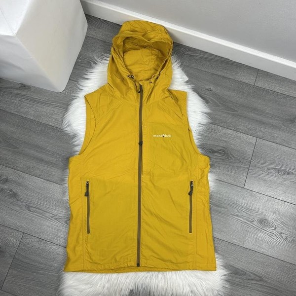 Women Mont-Bell Vest Yellow M
