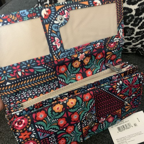 Kipling Dizzy Darling Floral Print NWT Colorful Pattern Wallet Card organizer - Picture 4 of 7