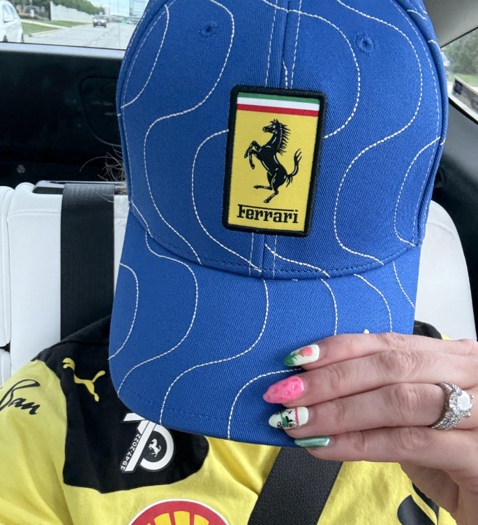 NEW Scuderia Ferrari Blue F1 Monza GP Special Edition Cap Adjustable Hat