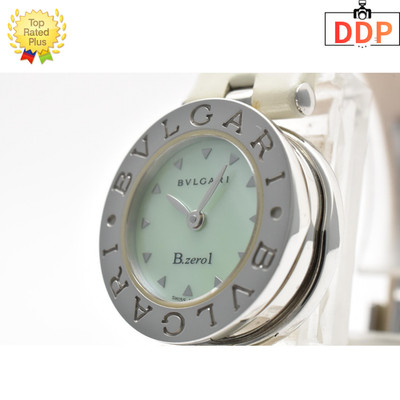 [NEAR MINT in Box] BVLGARI B.zero1 BZ22S SS Band Women's Quartz Watch JAPAN