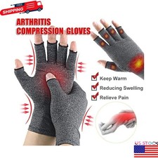Medical Arthritis Gloves Compression Copper Pain Relief Hand Wrist Support Brace