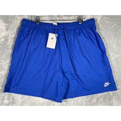 Nike Mens Sportswear Woven Flow Shorts Game Royal Blue FN3307-480 XL NEW