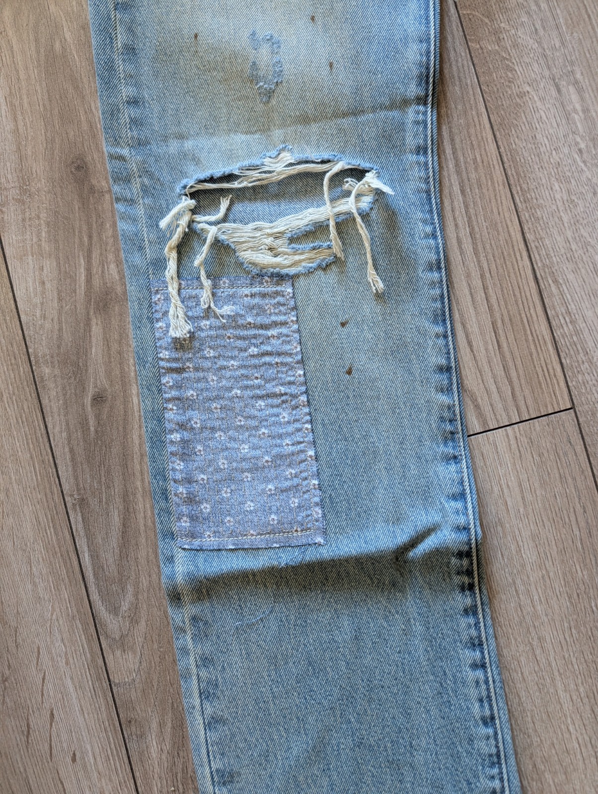 Levi's 150th Anniversary Patchwork Distressed Jea… - image 3