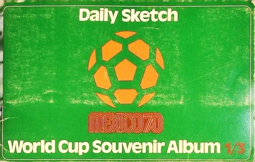 World Cup 1970 Daily Sketch Album And Full Set Of 40  Cards