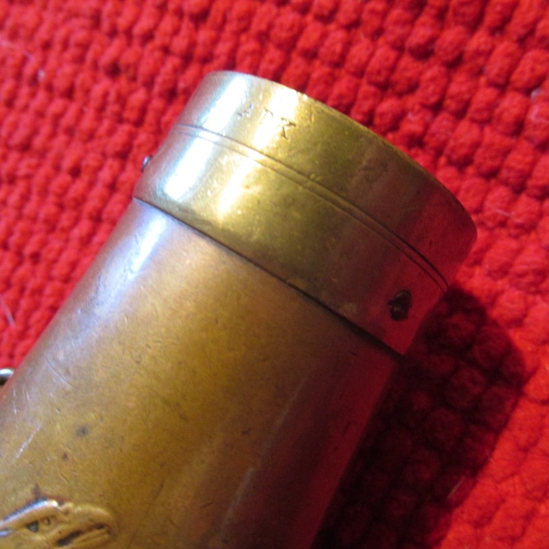 Original STRAIGHT, Peace Flask Body; Civil War Era; ADK Inspected