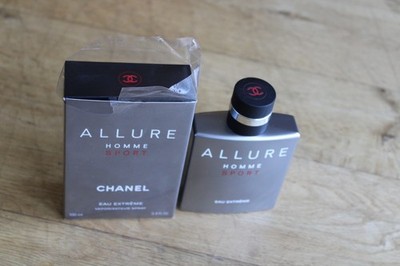 CHANEL Allure Homme Sport Eau Extreme 100ml Original Leerflasche und Box