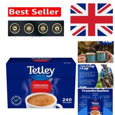 Classic 240 Count Black Tea Bags - Perfect for Breakfast or Anytime Enjoyment 0.04 per strip