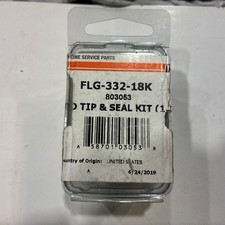 Devilbiss Flg332-18k 1.8mm Fluid Tip Seal Kit - New Sealed. 803053