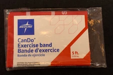 NEW / MEDLINE / Cando / Latex Exercise Band / 5-Foot / Red / FITNESS / REHAB