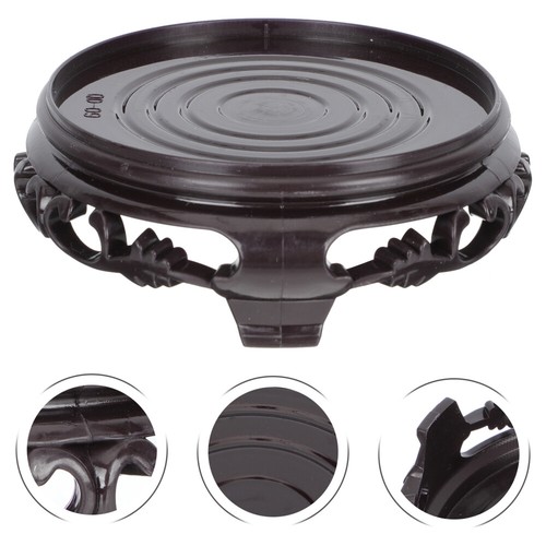 5 Pcs Base Bracket Raised Tray Small Pedestal Stand Bonsai Display - Picture 5 of 12