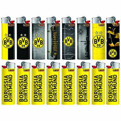 BIC Feuerzeuge BVB Maxi Lighter Limited J26 Fußball Borussia Dortmund Edition