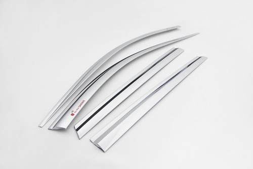 Chrome Weather Shields Anti-Slip Dash Mat for 2016~2018 Hyundai All New Santa Fe - Picture 6 of 12