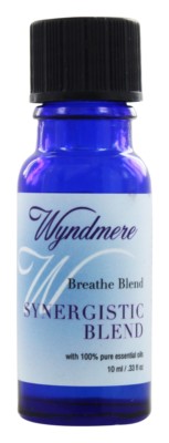 Wyndmere Naturals Synergistic Blend Breathe Blend, 0.33 Ounces