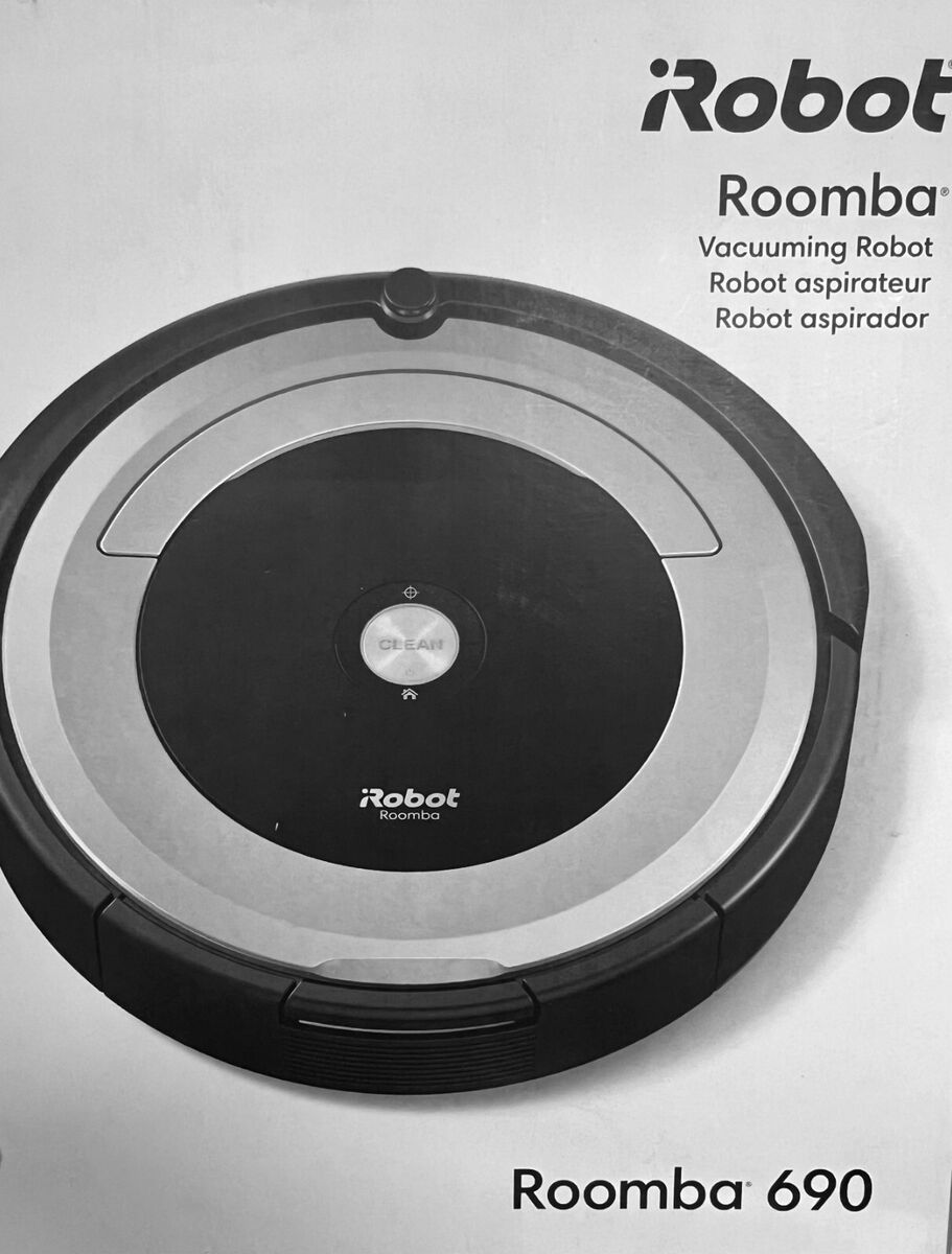 iRobot Roomba 690 Wi-Fi Connected Robotic Vacuum Cleaner | eBay iRobot Roomba 690 Wi-Fi Connected Robotic Vacuum Cleaner | eBay