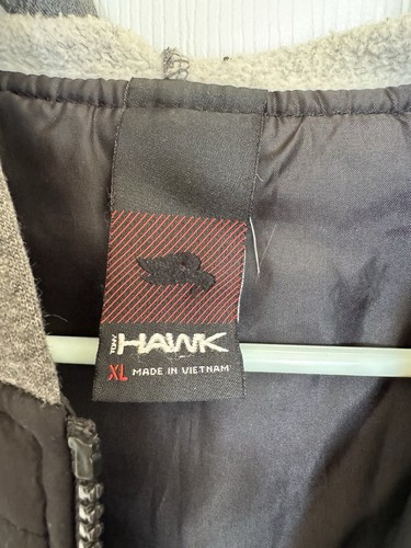 Tony Hawk Zippered Hooded Sweatjacket Men’s Small Red Grey Black - Picture 5 of 8