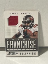 2013 Score Doug Martin #FR-DA Tampa Bay Buccaneers Future Franchise Fabric