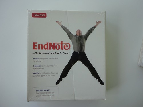 2006 New Sealed Endnote For ISIA02060- Mac OS X Bibliographies Made Easy Thomson