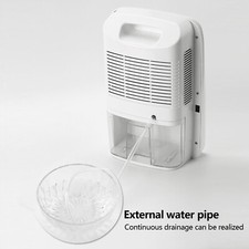 Elektrischer Luftentfeuchter Wassertank Raumentfeuchter Entfeuchter 2500ml 42W!!