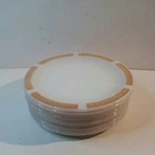 Vintage Anchor Hocking 1042 Plate Place setter Harvest Athena Set 10 USA