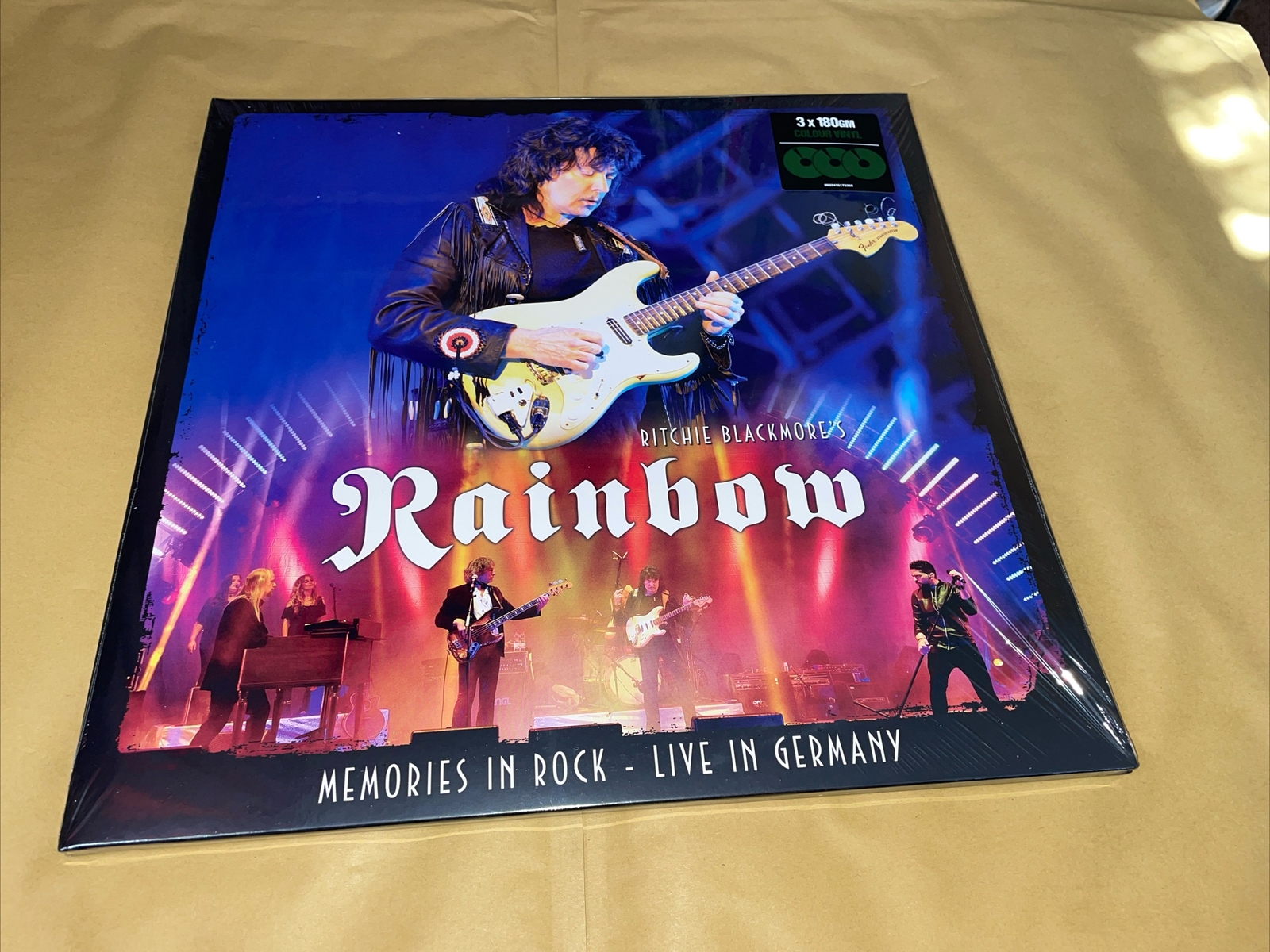 Ritchie Blackmore's Rainbow Memories In Rock Live In Germany - 3xLP 2020 Green