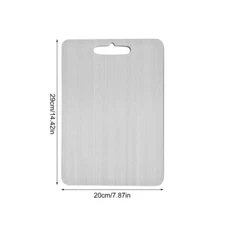 304Stainless Steel Cutting Board Double-Sided Titanium Food Grade Chopping Board