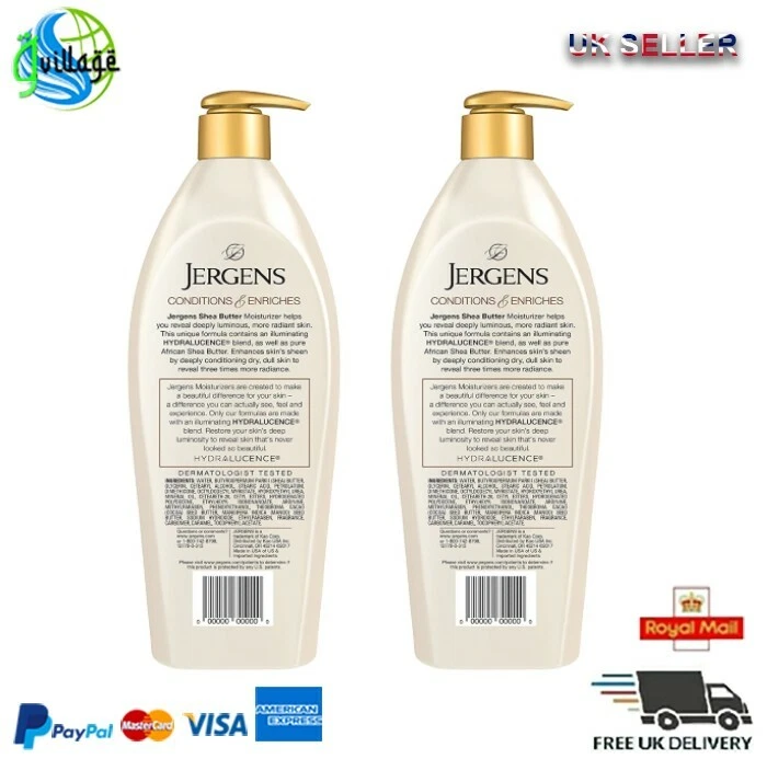 2 X Jergens Shea Butter Deep Conditioning Moisturizer, 16.8 Fluid Ounce - Image 2 of 4