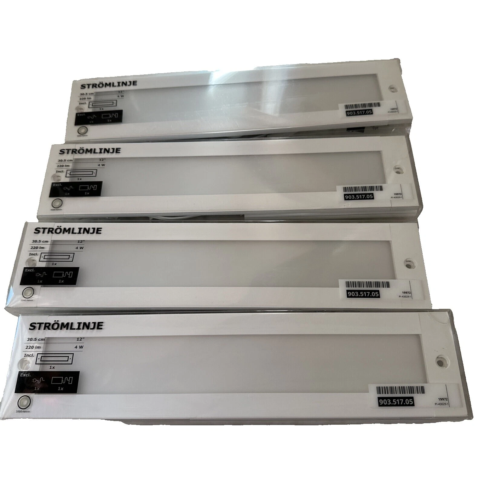 Accesorios de Iluminación de Pared contemporánea IKEA Plástico