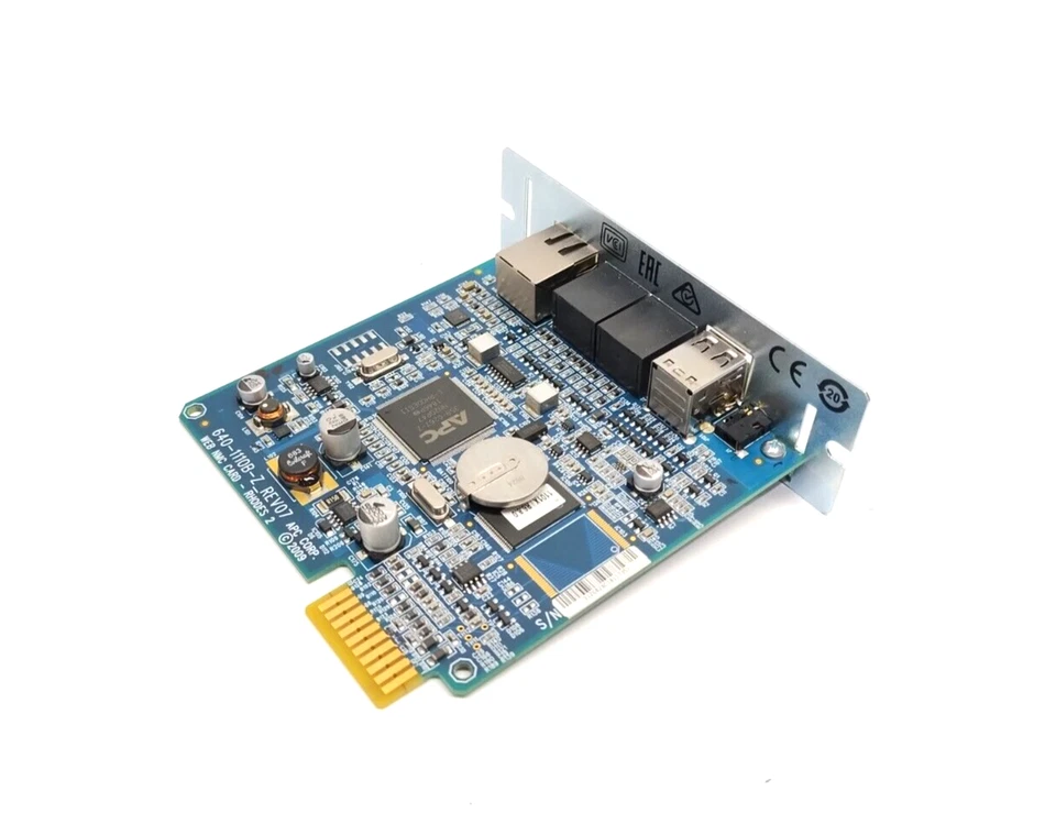 APC AP9631 UPS Network Management Card 2 w/ Environmental Monitoring 640-1110B-Z - Image 2 of 4