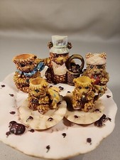 Decorative Miniature Tea Set Fruits  Bears Design 072414
